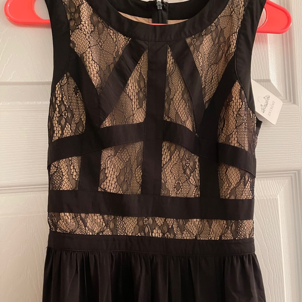 Long black dress
